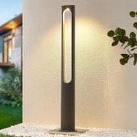 Lucande Dovino LED lamp post, 150 cm