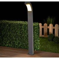 Lucande LED path light Lennik, 100 cm, anthracite, metal