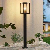 Lucande path light Ferda, 100 cm, sensor, anthracite, IP44