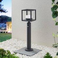 Lucande Timio path light, 60cm, motion detector, GX53, IP44