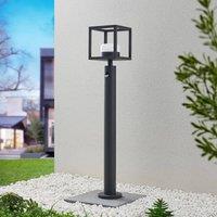 Lucande Timio path light, 85cm, motion detector, GX53, IP44
