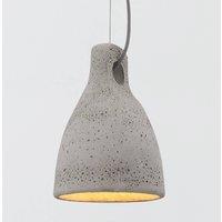 Lindby Concrete pendant light Lenna in grey