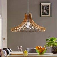 Lindby ooden pendant light Bela, 47 cm