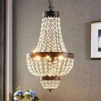 Lindby Fascinating pendant light Jorve with crystal