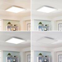 Arcchio Lysander LED panel, CCT, 62 cm, white