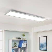 Arcchio LED panel Lysander, 32W, CCT, 119cm, silver