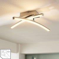 Lindby Laurenzia LED ceiling lamp, dimmable in 4 levels
