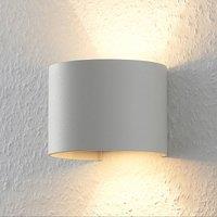 Arcchio Zuzana wall light, round, white, G9, 13 cm wide