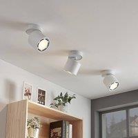 Arcchio downlight Mabel, 12cm, white, adjustable, GU10