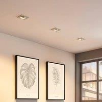 Arcchio recessed downlight Sophia, white, angular