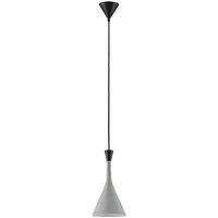 Lindby Modern hanging lamp Flynn, concrete grey
