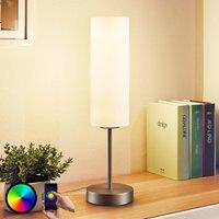 Lindby table lamp Felice, cylinder