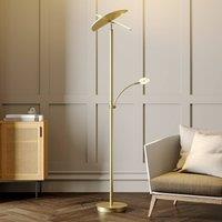 Lucande LED uplighter Anniki, brass