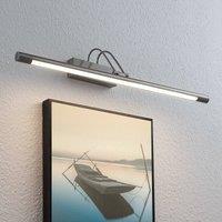Lindby LED picture light Mailine, 69 cm, nickel, switch
