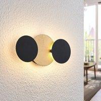 Lindby LED wall light Grazyna, 32 cm, 3-bulb, adjustable