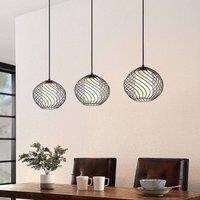 Lindby Cedrice cage pendant light, 3-bulb