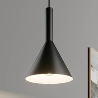 Arcchio Tadej pendant lamp 1-bulb 19cm black-white