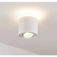 Arcchio Walisa ceiling lamp, 10 cm, white, aluminium