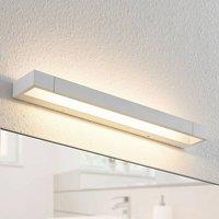 Arcchio Jora LED bathroom mirror light, IP44, white, 60 cm