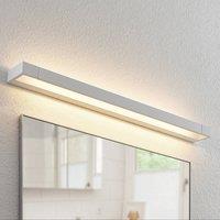 Arcchio LED wall light Jora, 90 cm, white, swivelling, IP44