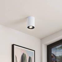 Arcchio downlight Jolina, round, white/black, 13 cm, metal