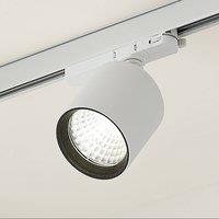 Arcchio Candra LED track spotlight, white 26.5W 4,000K