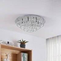 Lindby Antonino ceiling light, eight-bulb