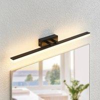 Lucande Lisana LED wall light, IP44, 75 cm