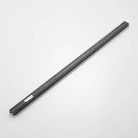 Lindby Linaro track, 1 m, black, single-circuit track lighting system