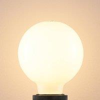 Arcchio LED bulb E27 8 W 2,700 K G95 globe, dimmable opal