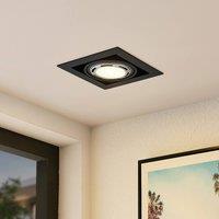 Arcchio Yasna recessed light, 1-bulb, black