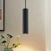 Prios hanging light Neliyah, 6 cm, black, metal, GU10