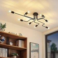 Lindby Elimar ceiling light, 8-bulb