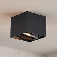 Arcchio Michonne downlight, black, 14.5 cm