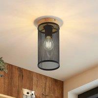 Lindby Kiriya ceiling light with lattice shade