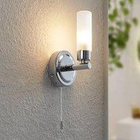 Lindby Vinza wall lamp, chrome