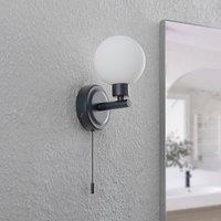 Lindby Zaniba wall light, black