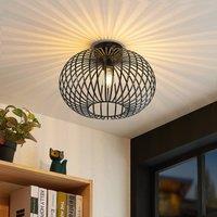 Lindby Rosalea ceiling light, brass