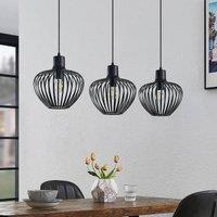 Lindby Deandre hanging light, 3-bulb