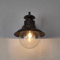 Lindby Eddie Outside Wall Light Rustic IP44