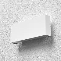 Lindby LED outdoor wall light Safira, metal, up/down, IP44
