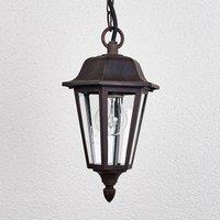 Lindby outdoor hanging light Lamina, 18 cm, lantern, E27