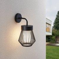 Lindby Vajana outdoor wall light, cage shape