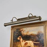 Lindby picture wall light Joely, 73cm, brass, metal, E14