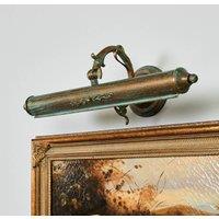 Lindby picture light Kalea, 46 cm, 2-bulb, verdigris, E14