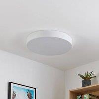 Lindby LED ceiling light Simera, 50cm, white, metal