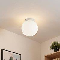 Lindby Meriala ceiling light white lampshade 25cm