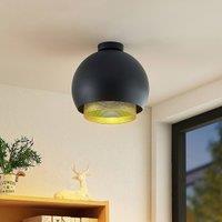 Lucande Sivanel ceiling light, dual lampshade