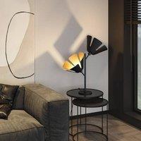 Lucande Jemmily table lamp, 2-bulb