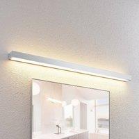 Lindby LED bathroom wall light Layan, 120 cm, chrome, metal